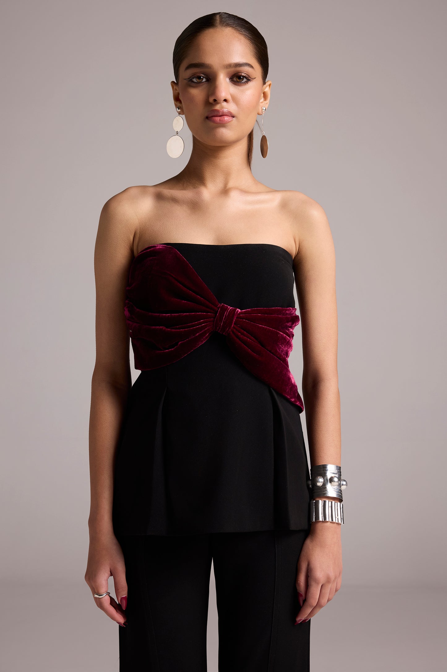 SIENNA BOW PEPLUM