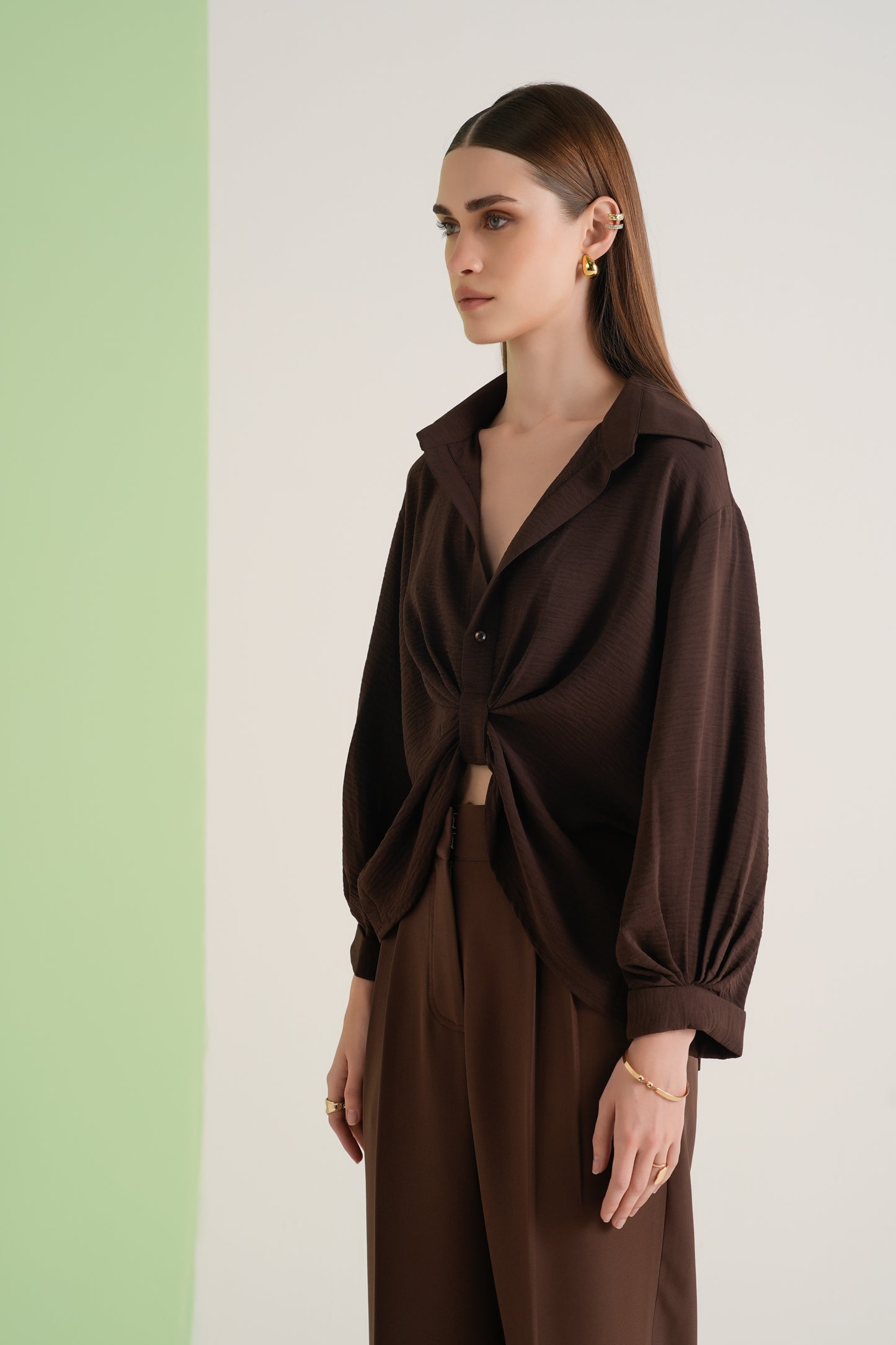 MOCHA TWIST SHIRT
