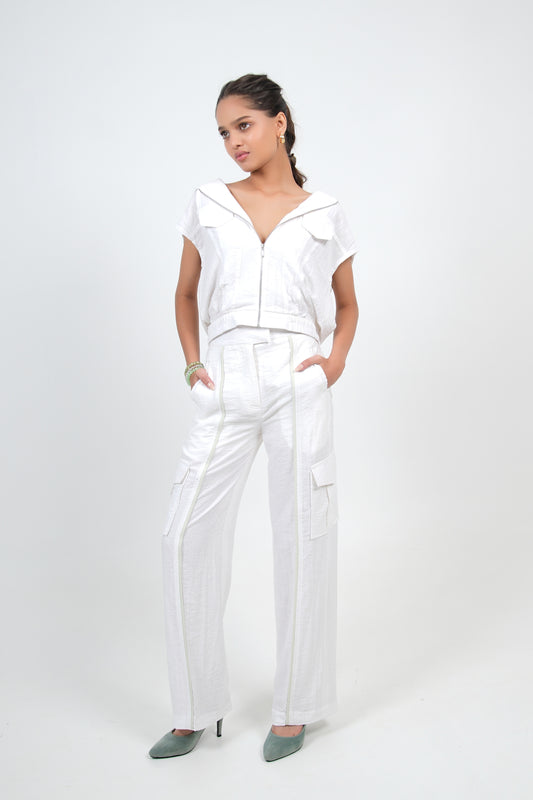 CLOUD LINEN OVERSHIRT