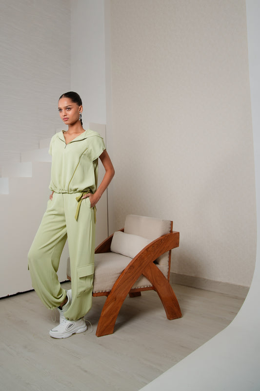 LIME OVERSIZED HOODIE