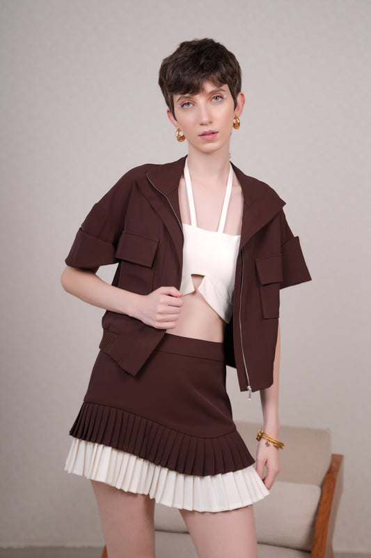 COCOA OVERSHIRT