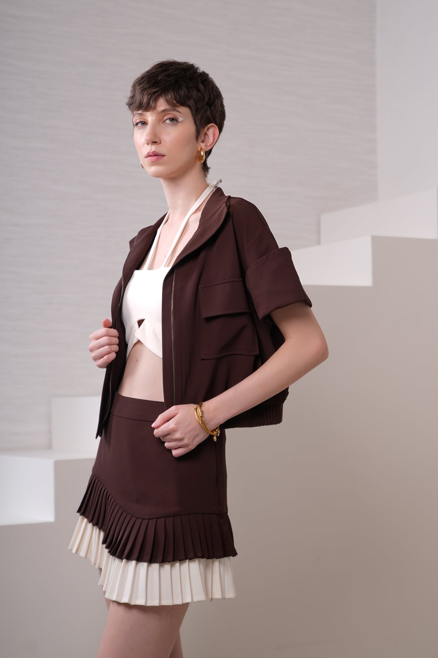 COCOA OVERSHIRT
