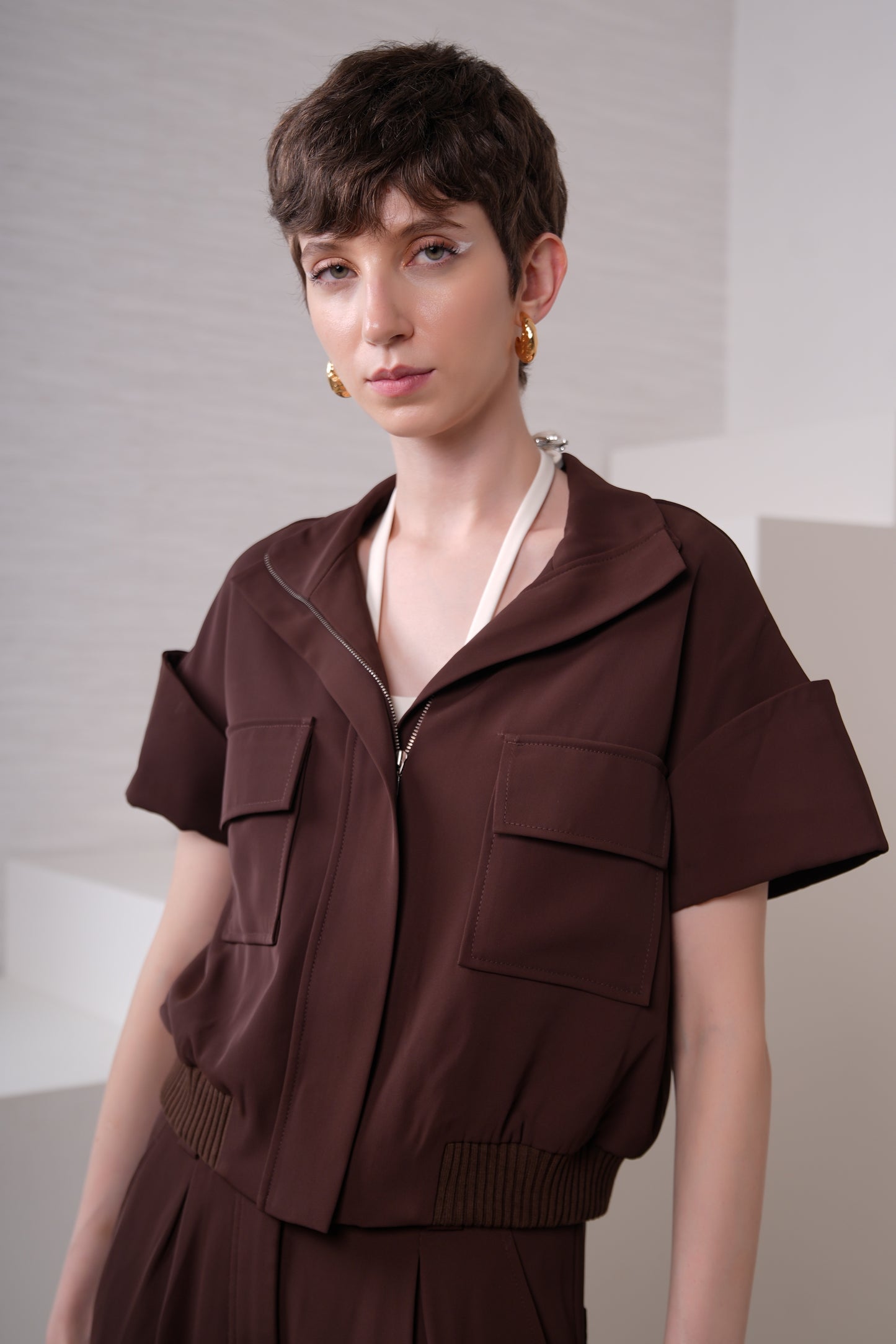 COCOA OVERSHIRT