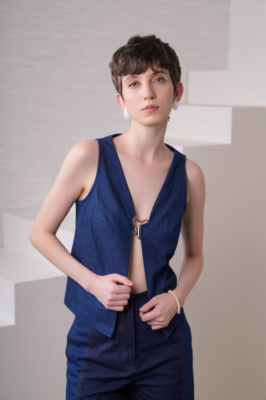 DENIM DUSK WAISTCOAT