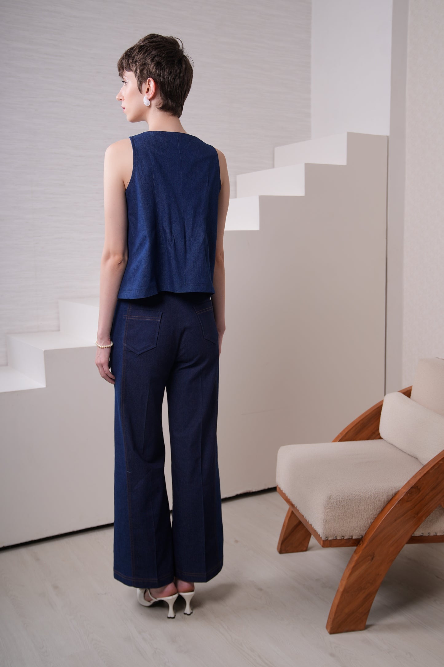 DENIM DUSK PANTS
