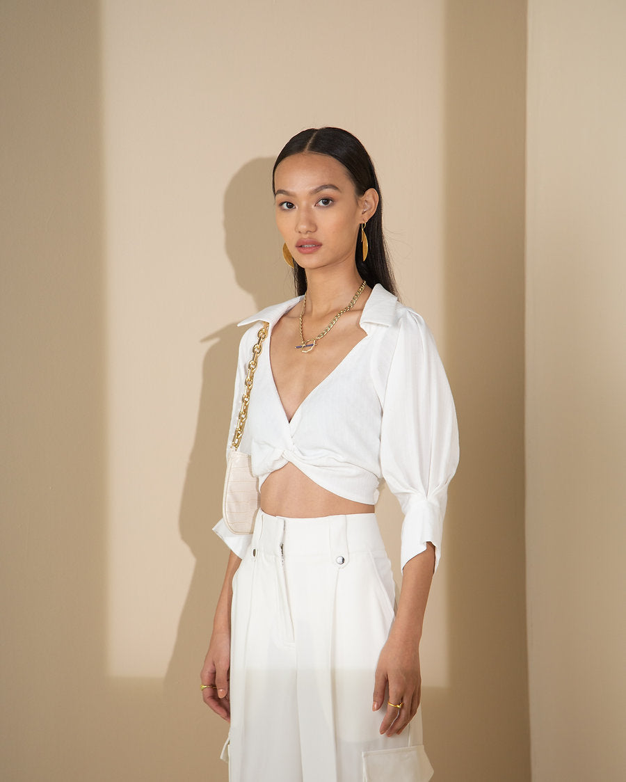 Ivory Knot Shirt