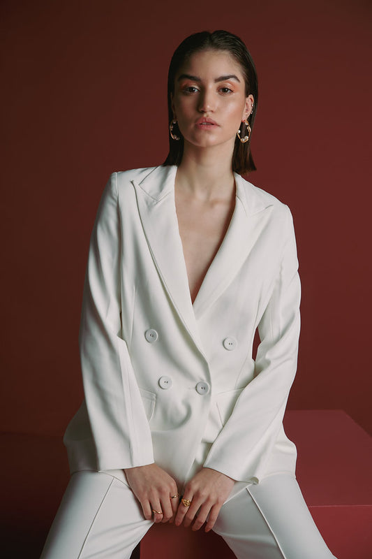 Pearl Double Breasted Blazer