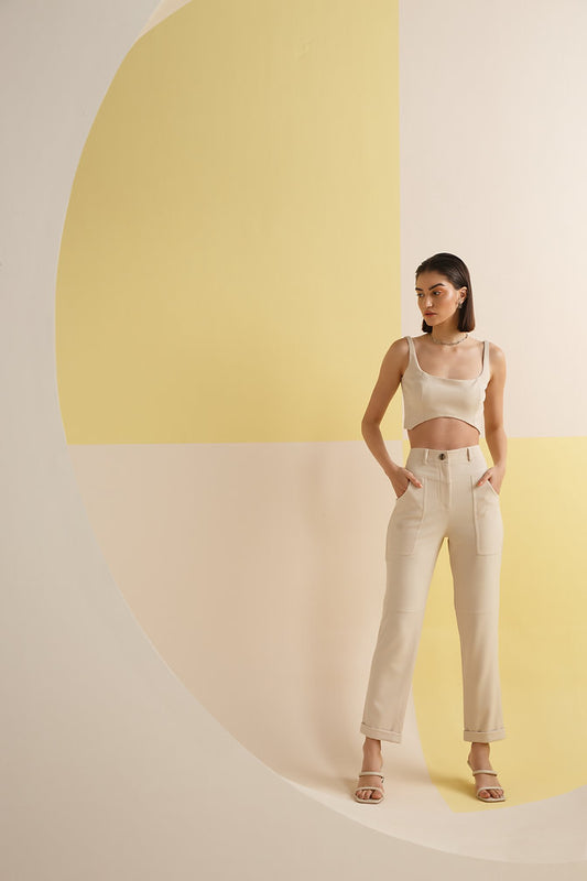 Ivory Detail Bustier