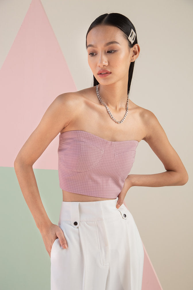 Rose Off Shoulder Bustier