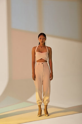 Pearl Halter Bustier