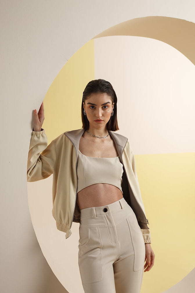 Ivory Detail Bustier