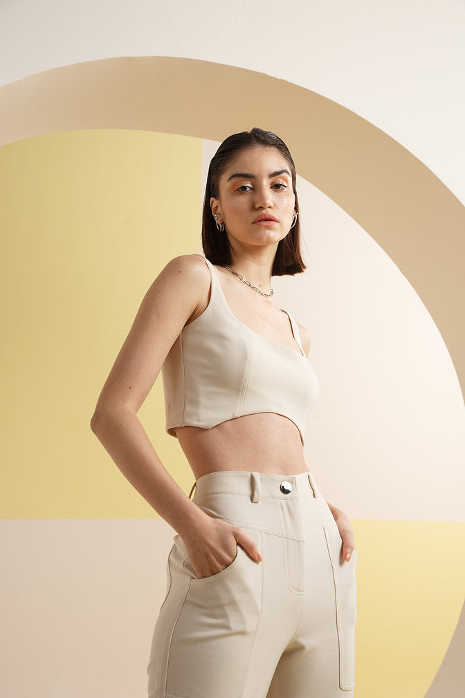 Ivory Detail Bustier