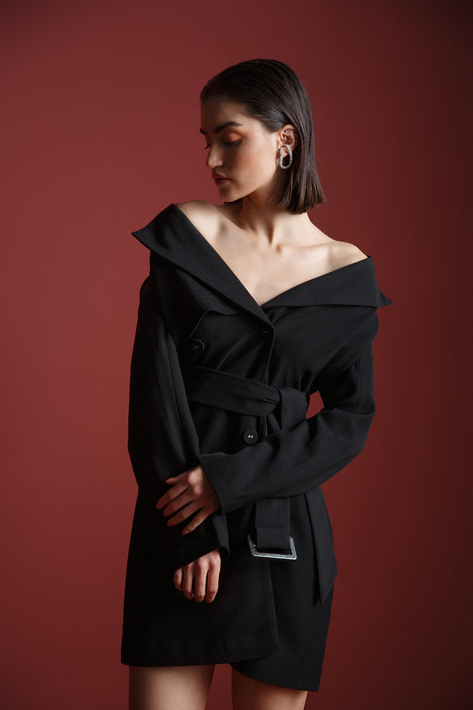 Midnight Trench Coat