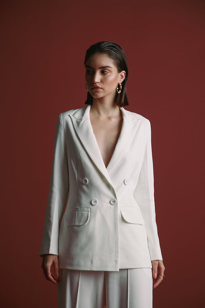 Pearl Double Breasted Blazer