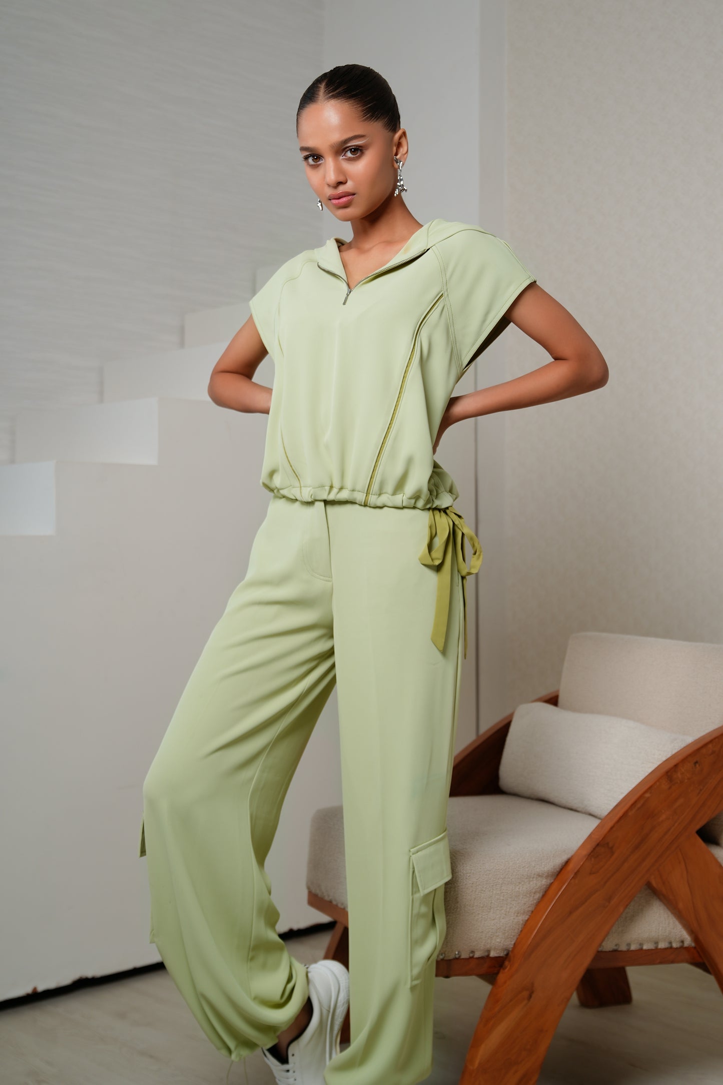 LIME OVERSIZED JOGGERS