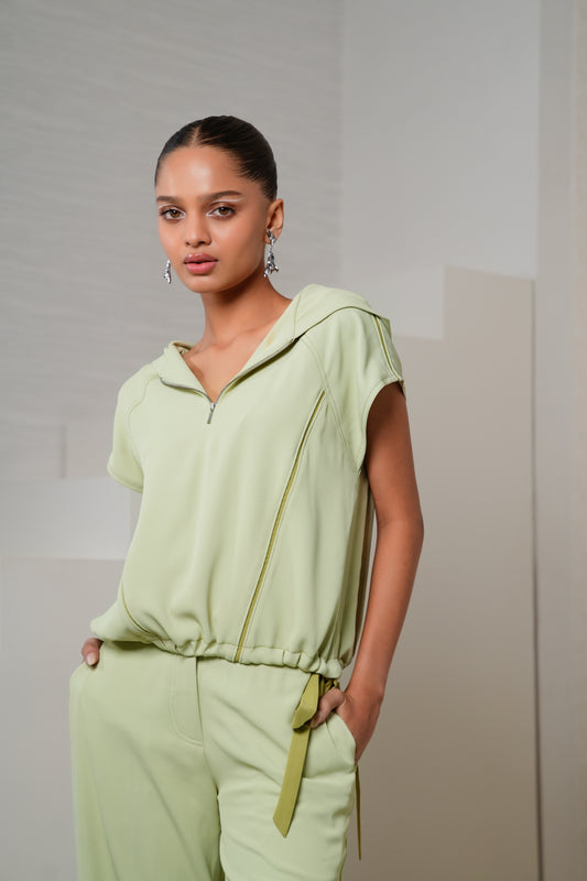 LIME OVERSIZED HOODIE