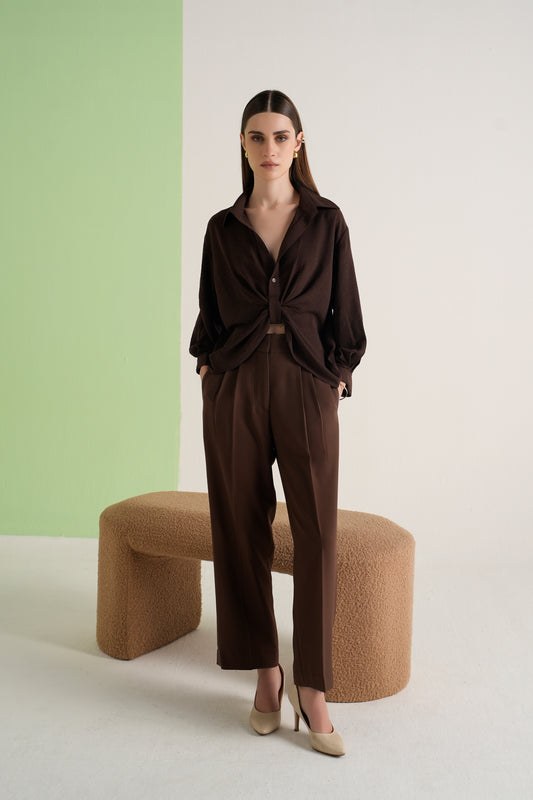 MOCHA TWIST SHIRT