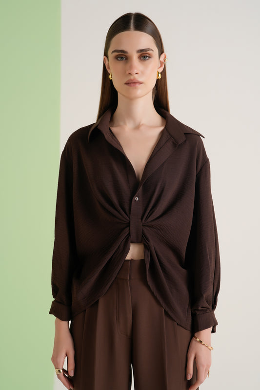 MOCHA TWIST SHIRT