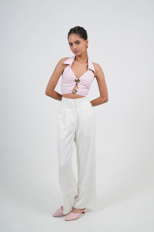ROSE KNOT SHIRT