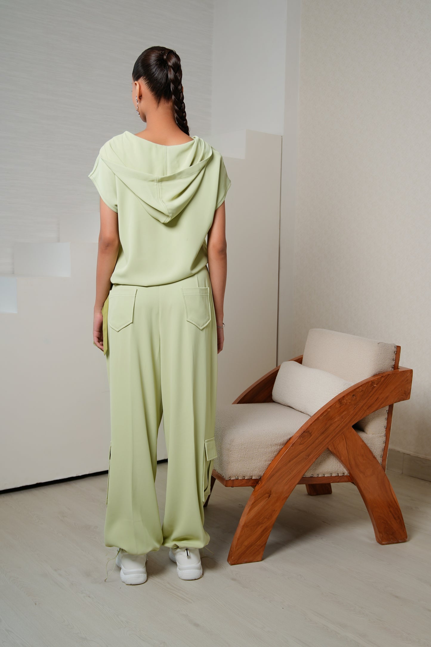 LIME OVERSIZED JOGGERS