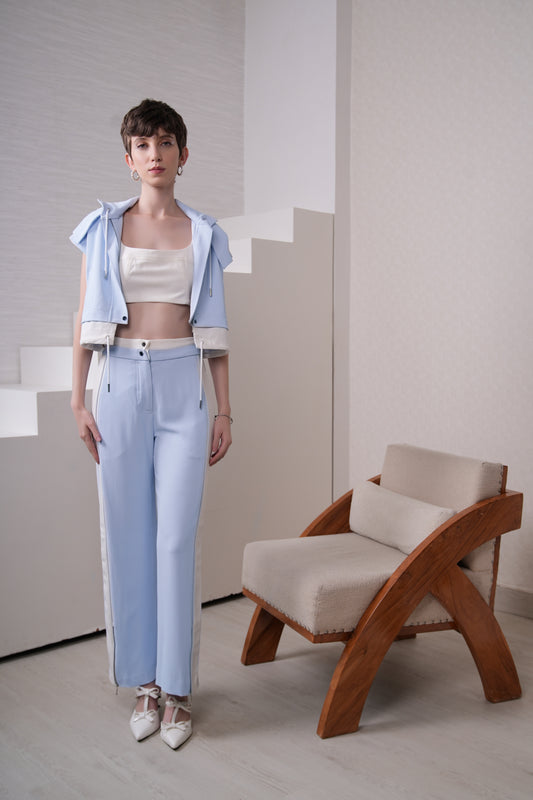 MIST CROP OVERSHIRT
