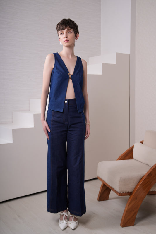 DENIM DUSK WAISTCOAT
