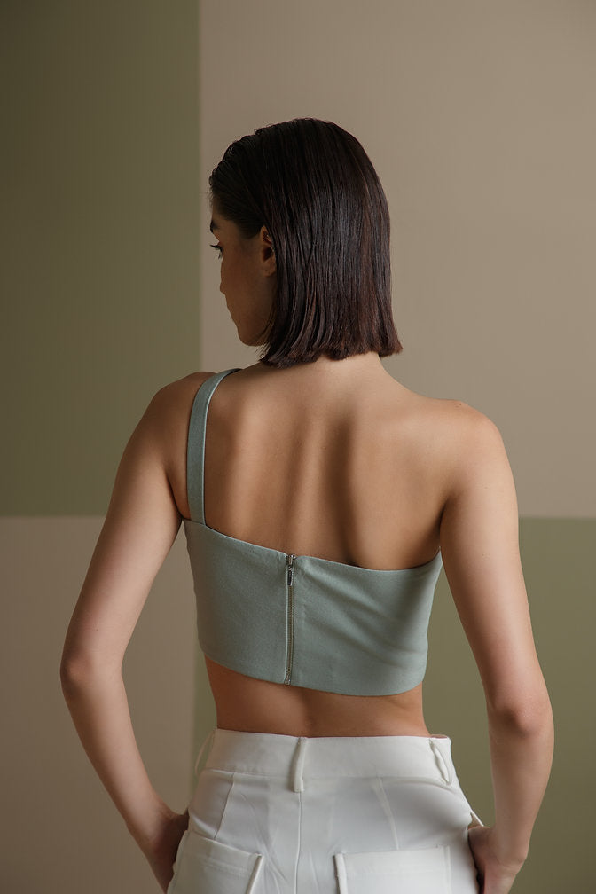 Seafoam Strap Bustier