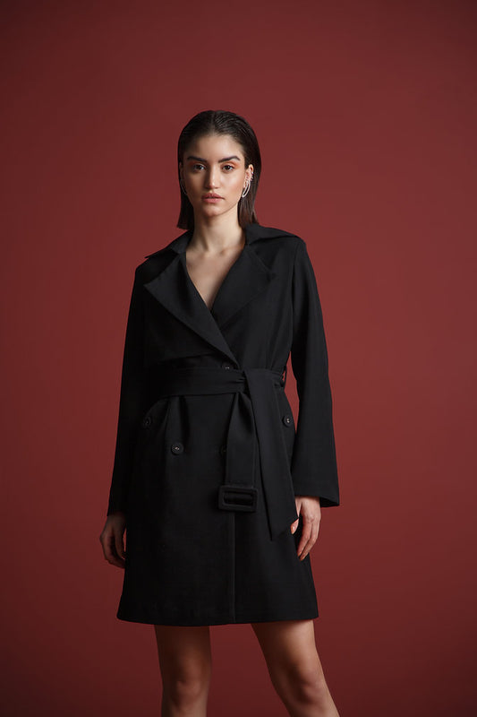 Midnight Trench Coat