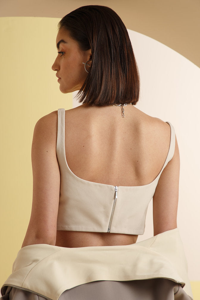 Ivory Detail Bustier