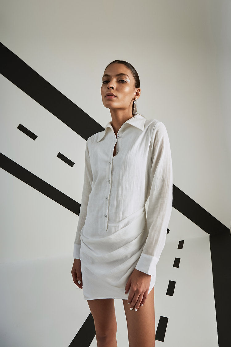 Moonlight Shirt Dress